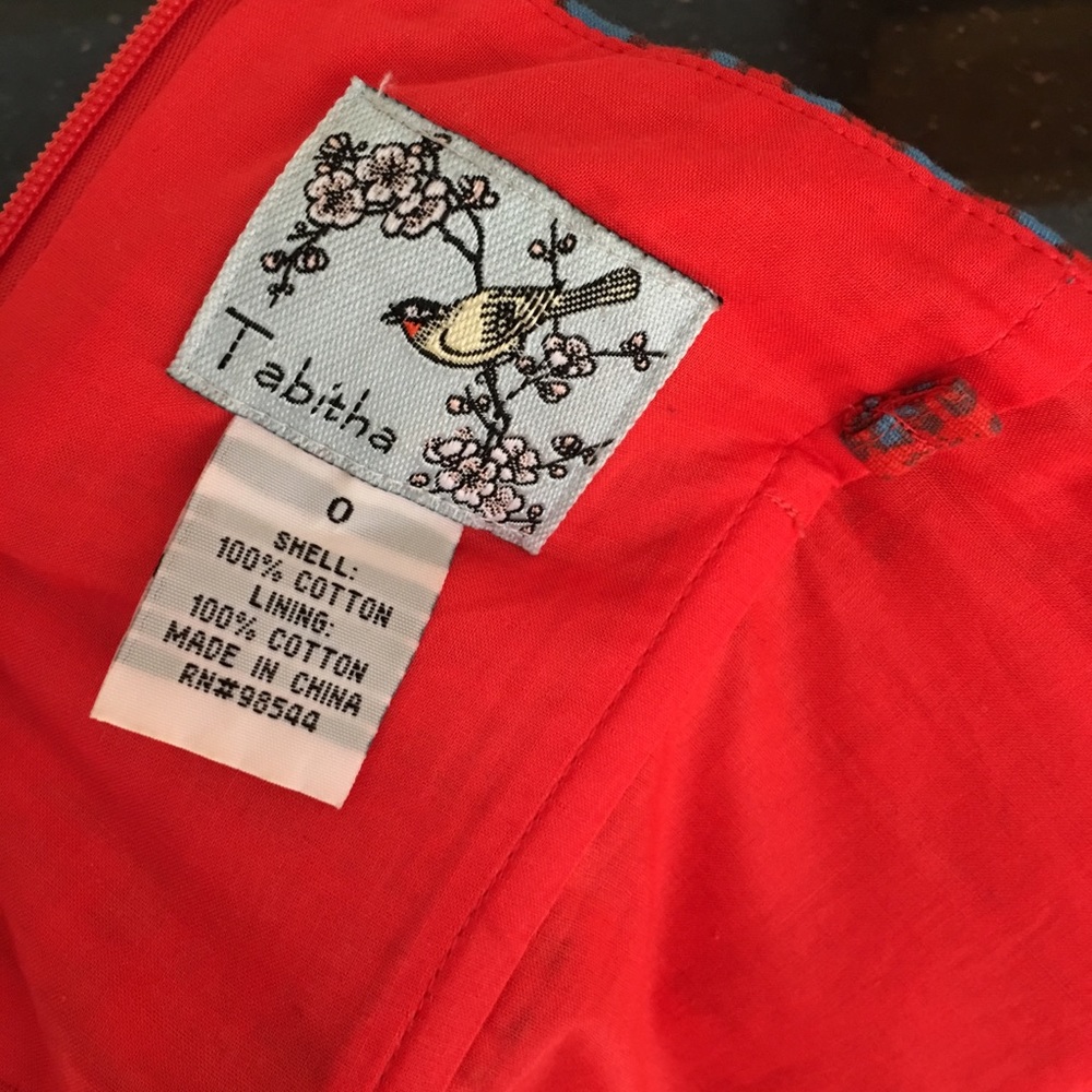 Sz 0 Anthropologie Tabitha strapless dress - Picture 4 of 7